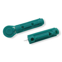 Cargar imagen en el visor de la galería, Lancetas de 28 g para análisis de sangre de diabetes | Paquete de 100
