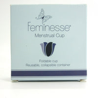 Load image into Gallery viewer, Feminesse Menstrual Cup 18ml Reusable + Sterilising Holder
