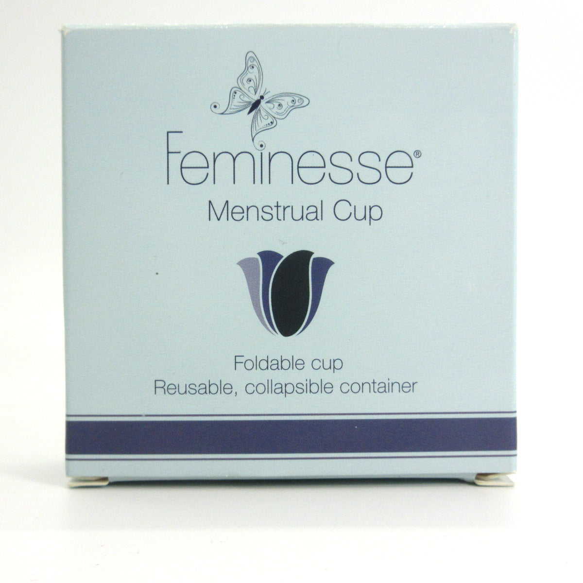 Feminesse Menstrual Cup 18ml Reusable + Sterilising Holder